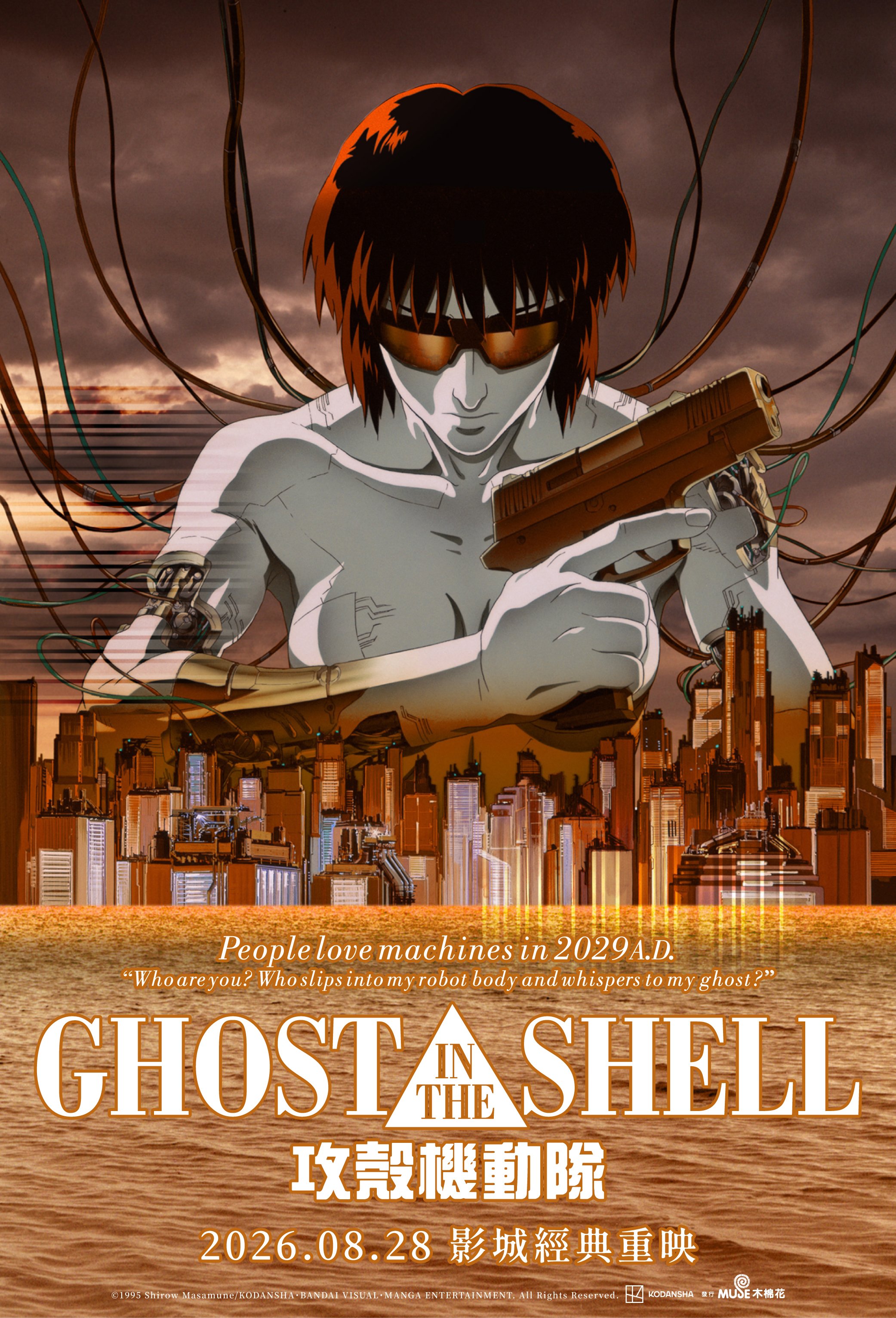 攻殼機動隊(1995) 4K數位修復版Ghost in the Shell